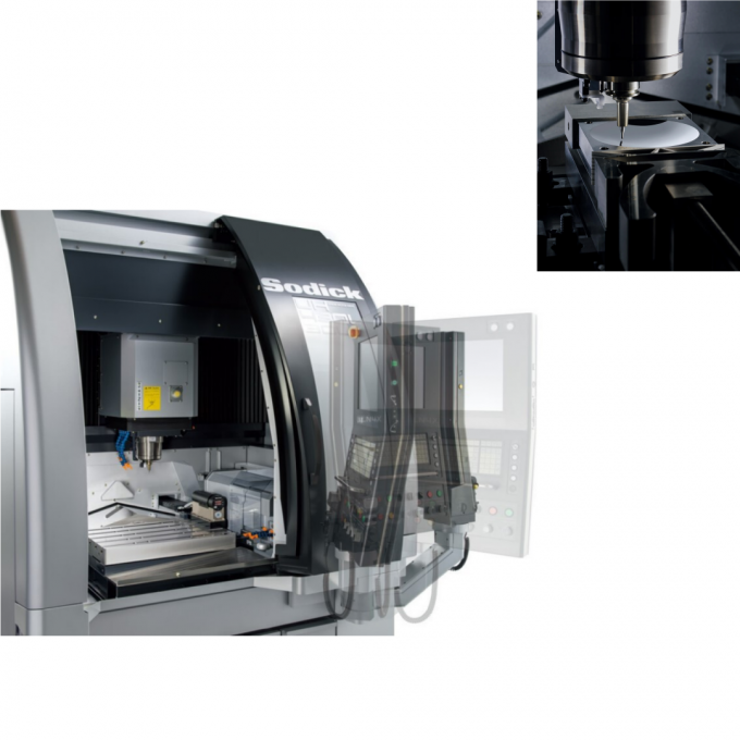 3 άξονες μηχανή CNC με συνεργατικό ρομποτικό βραχίονα UR10e Cobot για υψηλής ακρίβειας άλεση 3